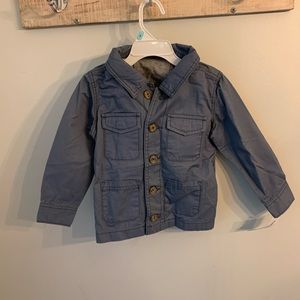 Carters blue utility jacket NWT